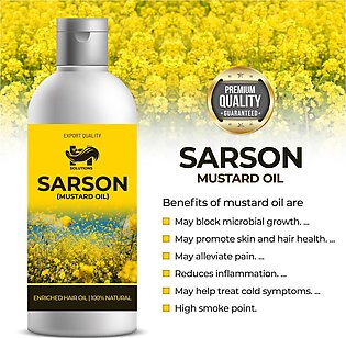 Pure Mustard/Sarsoon Oil - 250 ML