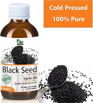 Black Seed Oil  Kalonji Oil  Nigella Sativa Seed Oil Carrier Oil Cold Pressed  Kalongi Oil  For DIY Skin & Hair Care Recipes 100% Pure & Organic - (Unrefined)