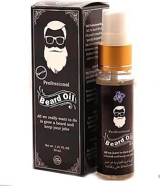 Beard Oil Special - 30ml Spray - for perfect nourishment and dense beard - SAC