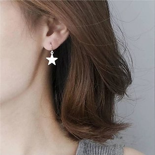 Gold Star Earring For Women Drop Earrings
