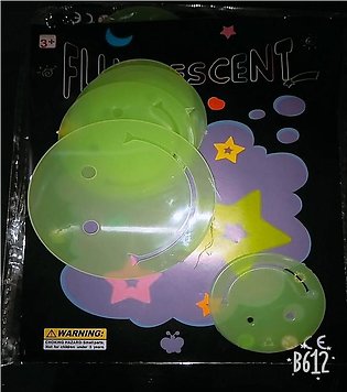 Fluorescent Night Glowing Stars Wall Sticker DIFFERENT SHAPES BY HK DEALER (70+ PIECES)