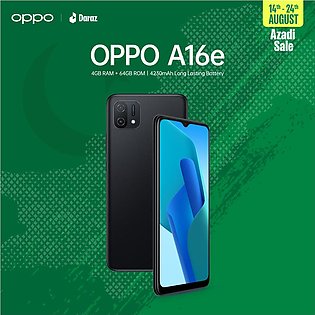 OPPO A16e 4+64GB Memory Mobile Phone