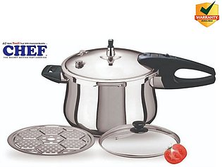 CHEF Pressure Cooker Stainless Steel 3 in 1 - [7 Liter]