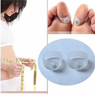 Silicone Feet Care Detox Health Tools for Weight Loss Slim Patch Sharp Foot Thumb Toe Ring