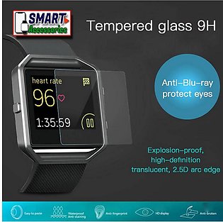 1 Pcs High Quality Tampered Glass ScreenProtector For FITBIT Blaze Smart Watch