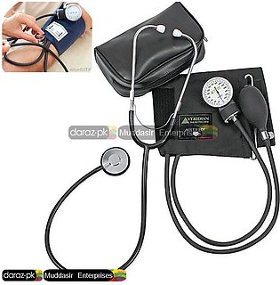 BP Apparatus Blood Pressure Monitor Manual With Stethoscope Need of Every Home also Professional Use