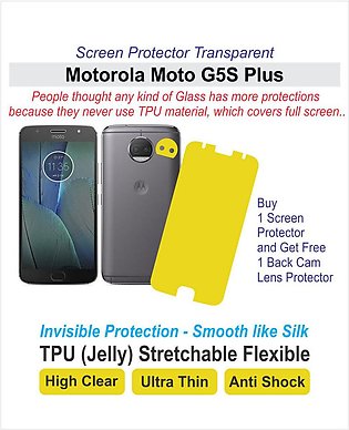 Motorola Moto G5s Plus - Screen Protector - Best Material - Hydro gel