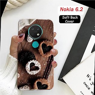 Nokia 6.2 Mobile Cover - Chocolate Soft Case Cover for Nokia 6.2