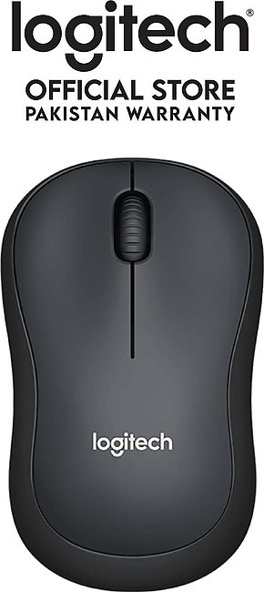 Logitech M221 Silent Wireless Mouse (Charcoal)