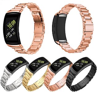 Stainless Steel 3 Bead Chain Band Strap For Samsung Gear Fit 2 R360 and Gear Fit 2 Pro R365