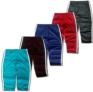 Pack Of 3 Multicolors Fleece Winter Trousers For Kids