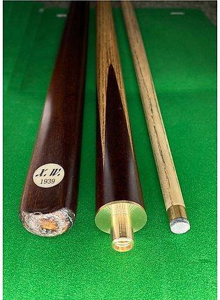 Snooker Billiard Cue Stick 10 mm tip With Bag - Wooden