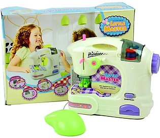 Mini Appliance Sewing/Stitching Machine Set for Kids - Battery Operated