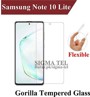 Samsung Note 10 Lite Unbreakable Gorilla Glass Premium High Quality Tempered Glass Screen Protector For Galaxy Note 10 Lite