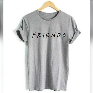 FRIENDS Letter t shirt Women t-shirt Casual Funny t shirt For Lady Girl Top Tee