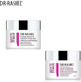 Pack of 2 Pcs - Dr Rashel Day and Night Cream - Fade Spots Night Cream And Day Cream