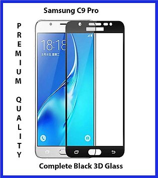 Samsung Galaxy C9 Pro Full Black 9D|5D|6D|10D|11D|21D Tempered Glass Screen Protector Full Glue Edge To Edge For Samsung Galaxy C9 Pro