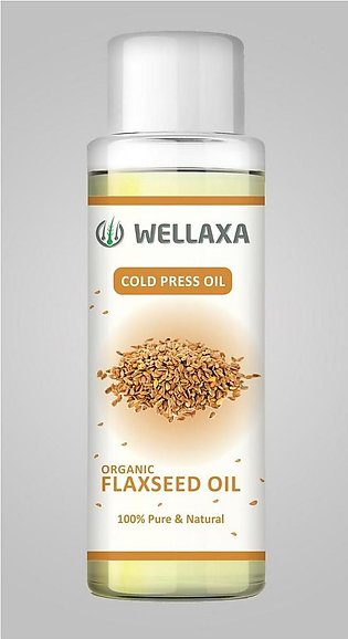 Flax seed Oil Cold Pressed 100 Percent Pure and Natural Unrefined 50 ML