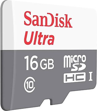Sandisk Ultra MicroSDHC UHS-I 16 GB Memory Card