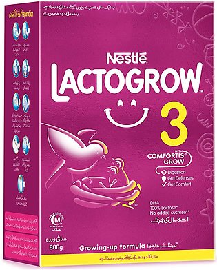 NESTLE LACTOGROW 3 Growing-up Formula Powder Milk 800g