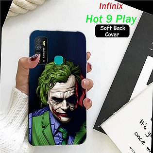 Infinix Hot 9 Play Cover Case - Joker - 2Gud Soft Back Cover