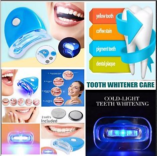 Teeth Whitening Light Electric Hand Cleaning Tool Whitening Accelerator LED Light Teeth Whitener Mouthpiece