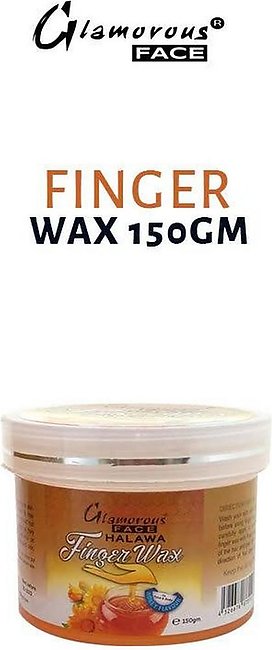 Glamorous Face Halawa Hair Removing Finger Wax Quick ,Easy, Painless, Economic, Multiple and Safe Wax 150gram