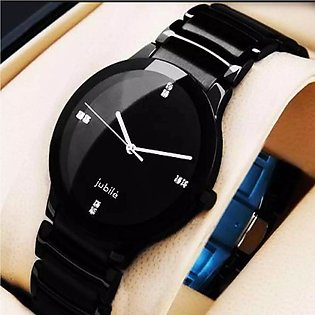 Watch for man black new style fashion watch