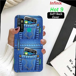 Infinix Hot 9 Back Cover For Boys - Print - 2Gud Soft Case Cover