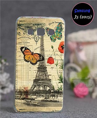 Samsung J5 2015 Cover - Eiffel Tower Cover