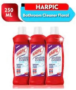 Pack of 3 Harpics Bathroom Cleaner 250ml
