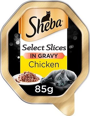 Sheba Cat Food Chicken Garvy Chicken Terrina - 85Gm - Cat Food