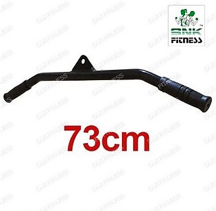 Home Gyms Fitness Tricep Press Down Bar LAT Pulldown Bar Handle Attachments for Pulley System Cable Machine with Rubber Handgrips
