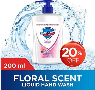 Safeguard Liquid Hand Soap Wash Floral Scent 200ml