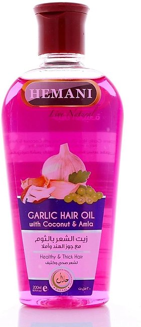 Hemani Herbals - Garlic Hair Oil 200ml
