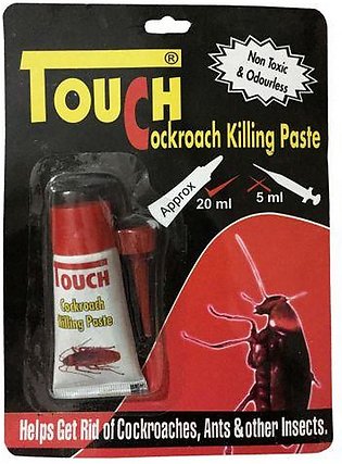 Touch Cockroach Killer Gel - Insect Killer - Insect Gel - Insects eliminate Paste (Pack Of 3) Pest Control