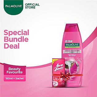 Beauty Favourite - Palmolive Intensive Moisture Shampoo 180ml + Anne French Cream Sachet FREE