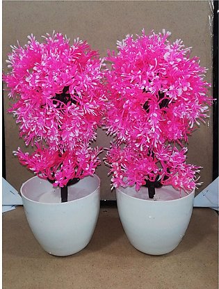 Pack of 2 Artificial Trees Decoration Piece