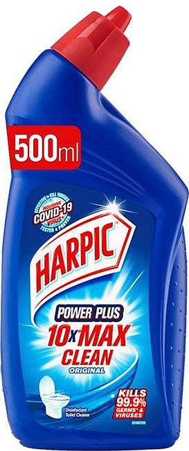 Harpic Toilet Cleaner Powerful 10x Max Cleaning Original 500ml