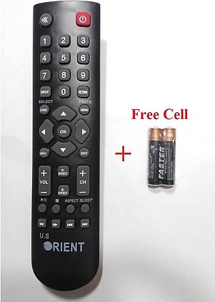 Orient Remote Led&Lcd Tcl Shape + Free Cell