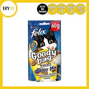 Felix Goody Bag Cheezy Mix - 60g - Cat Food