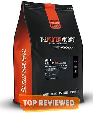 The Protein Works Whey Protein 80 - 1 kg (2.2 lbs) - Chocolate Silk