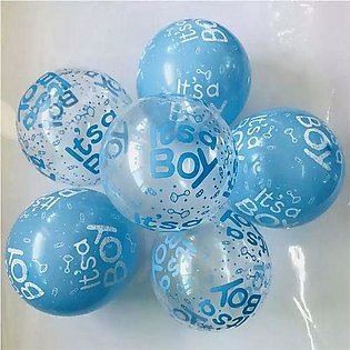 10 Its A Boy Balloons Pack