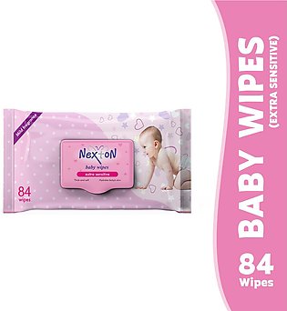Nexton Baby Wipes Extra Sensitive Alcohol Free 84 pcs pack