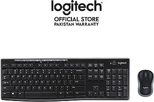 Logitech MK270 Wireless Keyboard & Mouse Combo (Black)