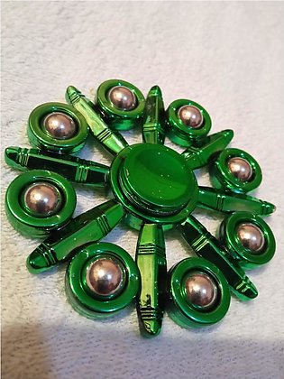 Best Quality Fidget Spinner Stress Reducer-Green Color