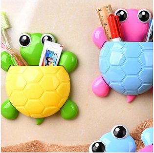 Creative Turtle Toothpaste Holders Cup Cute Cartoon Tortoise Shaped Bathroom Toothbrush Holder Bathroom Accessories New Arrive