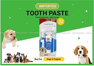 DENTAL CARE TOOTH PASTE FOR ALL DOG - BEST FOR HEALTHY GUMS AND CLEAN TEETH