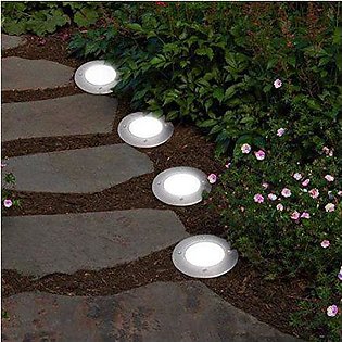 12 Led Solar Buried Light Ground Lamp Outdoor Path Way Garden Decoration