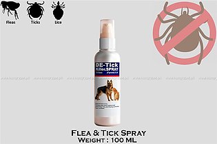 CAT AND DOG SPRAY FOR FLEA AND TICK - 100ML - BEST FOR ALL BREED IN CAT AND DOG